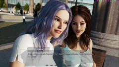 Porny Games: Cybernetic Seduction by 1thousand - Hot Brunette Pleasing Herself (4)