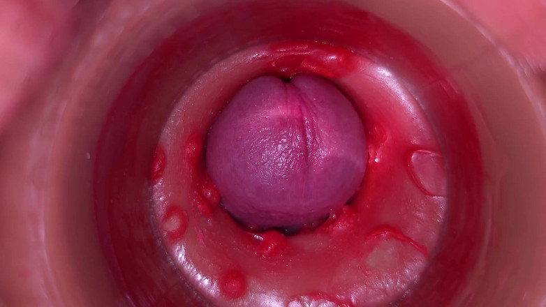 Ladybottox: Camera in Vagina, Cervix POV, Creampie
