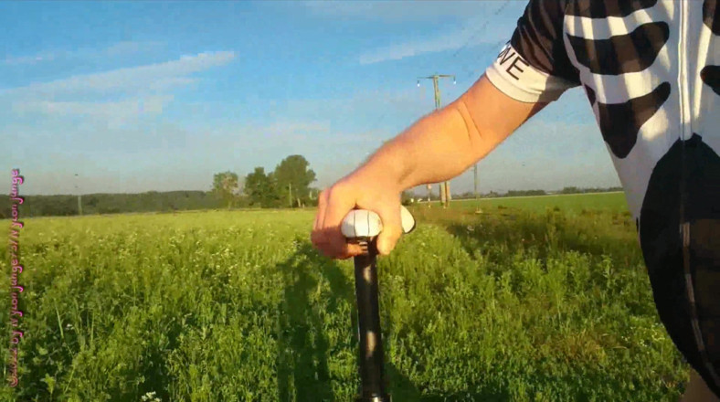 Carmen_Nylonjunge: Bike tour 2020 on the railway tracks and on the country...