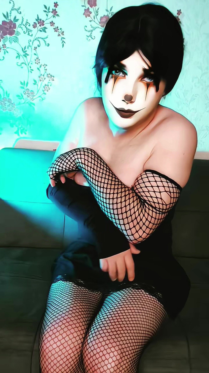 Kitty_Cross: Party Mini klänning Sissy White Body Big Butt Booty Crossdresser...