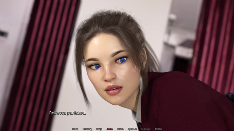 Porngame201: Stories of Rebecca #11 - Rebecca got her ass training