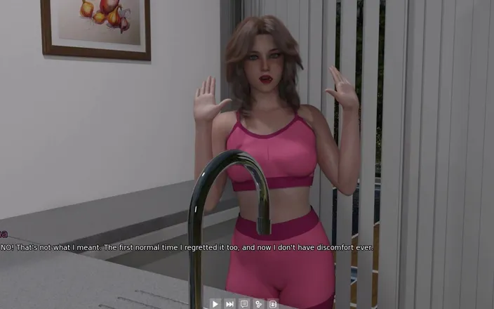 3D cartoon porn: My Dorm 164 - Private Conversation with Stepmom Martha