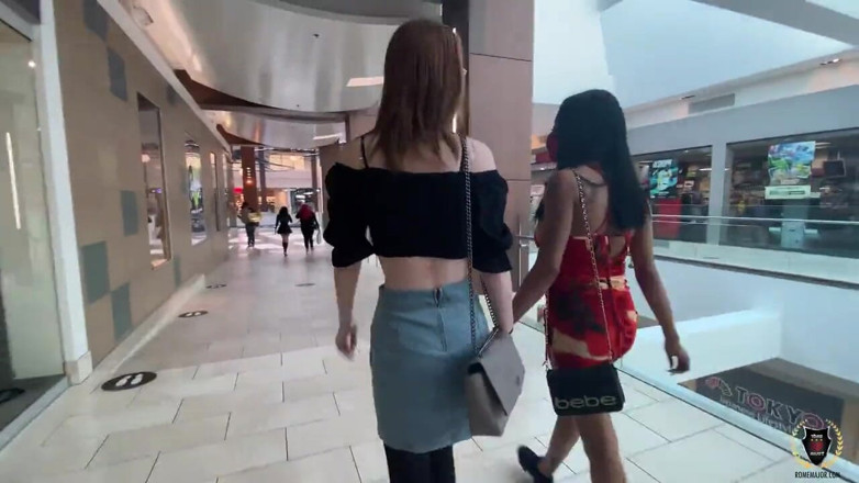 Rome Major: Rome Major Finds 2 Hot Sluts At Local Mall!!