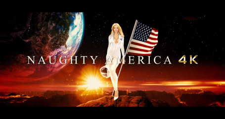 Thunder cock: Naughty America - Elsa Jean fucking in the bedroom with her...