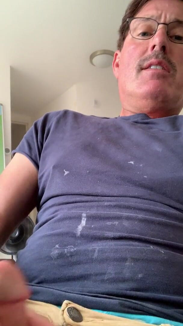 TJenner: Cumstained, edging masturbating