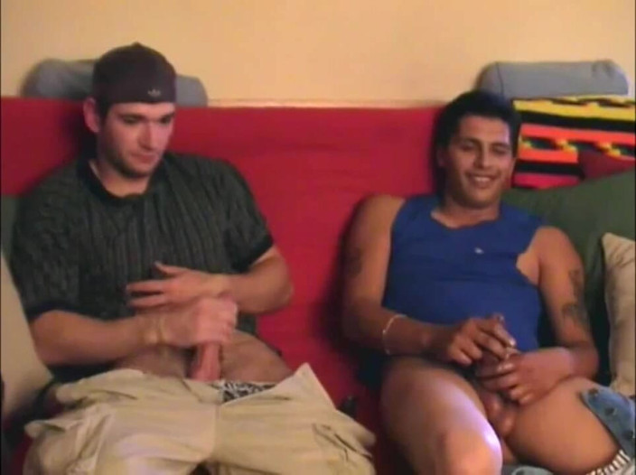 Young straight boy masturbation: Zábavná mastulka s hetero přáteli