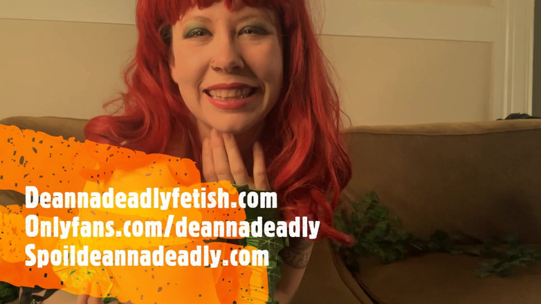 Deanna deadly: Ivys заворожує ноги і телят дражнять у панчохах