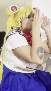 BBW Sailor Moon ท้องไม่รับนม ปล่อยลมเหม็น
