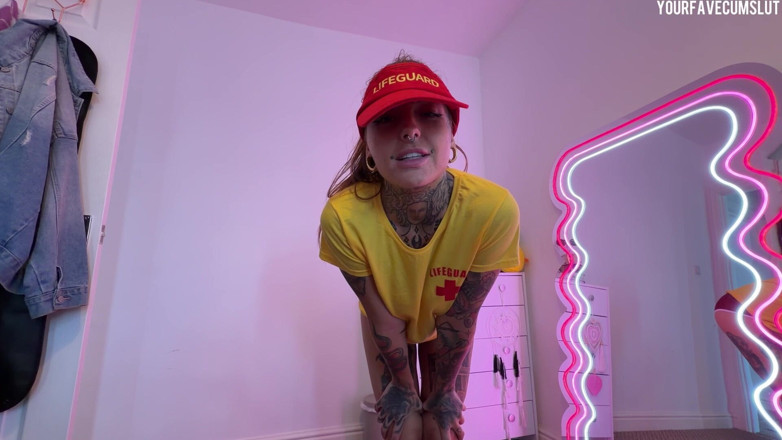 Yourfavecumslut: Cock and Ball CBT Lifeguard Roleplay