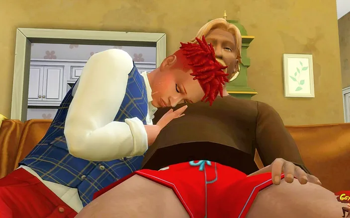 Dirty gay Sims: Horny Black Professor Pounding White Boy - Episode 1 - Wickedwhims