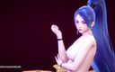 3D-Hentai Games: [MMD] SUNMI - Kaisa 섹시하고 벌거벗은 댄스 리그 전설 KDA 무수정 헨타이 R18