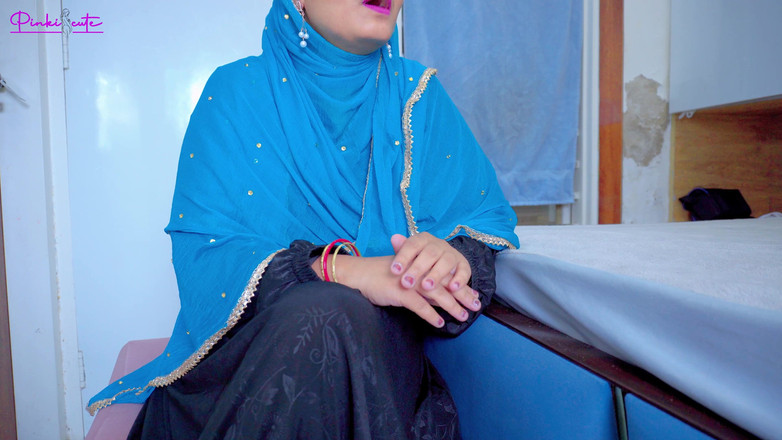 Dark_Couple: Painful Sex- Muslim Hijabi Stepmom XXX Hard Fuck by Her...