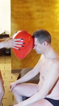 Kara za balon - niewolnik BDSM