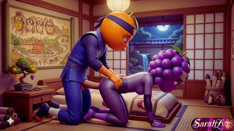 Sarahlyx: Ninja odasında gizli romantizm - ai hentai asmr