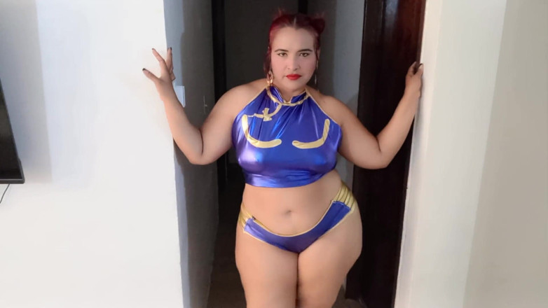 Gina Halime: Street Fighter's Chun Li Gets Cocked in All His Holes
