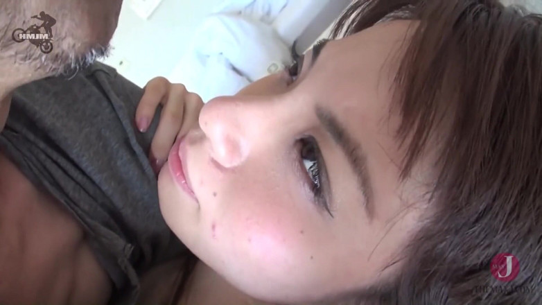 HMJM Japan: The moment I touched her underwear,I realized that her pussy...