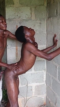 Two Honey Twink Fucking Outdoors Got Caught by Street Thugs