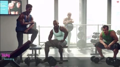 Awam 73 Sophia a avut un moment interesant la sala de sport