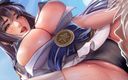 Adult Games by Andrae: Navy Hibiki Squat e Facesitting Provocação - Rei dos Pervertidos
