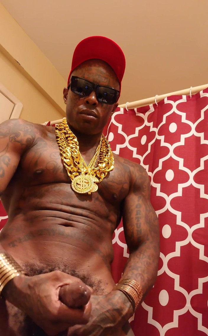 Hallelujah Johnson: Stroking Huge BBC and Cumshot the Greatest Ever