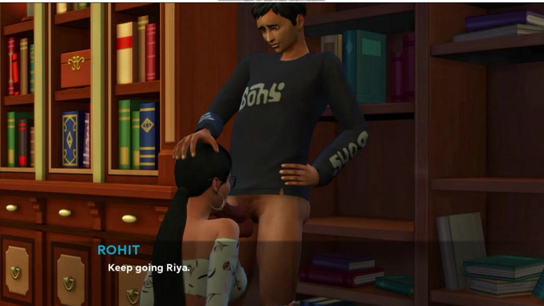 MayaEroticStory: Di nuovo!! Mi scopo riya in biblioteca video di gameplay 3D