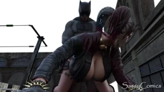 Sassy Comics: Batman Fucking Harley in Abondoned Train Station ...
