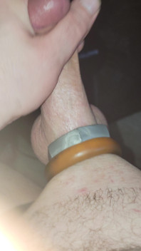 Multiple Cock Ring Stroking