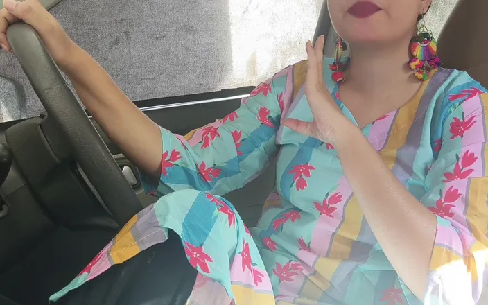 Saarabhabhi6: Nevlastní bratr šuká krásnou nevlastní sestru a creampie v autě v...