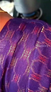 Sexy Cooking in Blouse Petticoat & Pussy Show