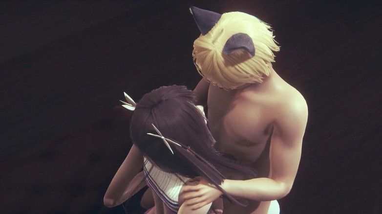 Yaoitube: Yaoi Femboy - 캣보이와 섹스하는 Kuki Boobjob