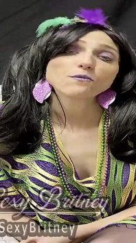 Big N Sexy Britney - Southern Belle BJ Queen “mardi Gras” 30-second Sfw Promo