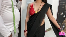 Adik ipar terpaksa mendapatkan blaus mendesak yang dibuat, jadi dia mengongkek tukang jahit itu.