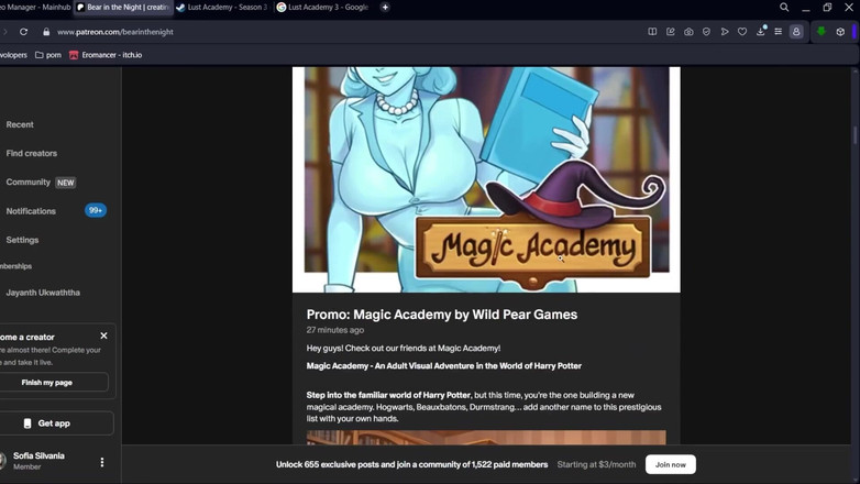 LewdArcade: Galeri Lust Academy Season 3 [bagian 15] Permainan Game Porno [18+] Game Novel Visual 3D...