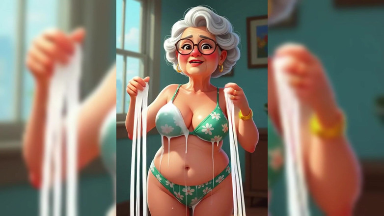 AI Porn: Nenek Animasi Melekit Kucai