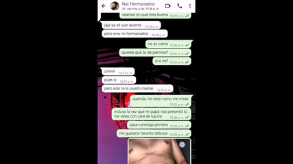 Natasha Caseros: Ngobrol sama adik tiriku yang lagi happy final - nati sweet -...