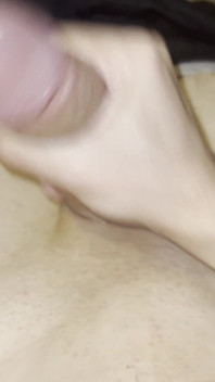 Musela jsem si vyhonit svého sexy tlustého ptáka, líbí se ti taky tento pohled?