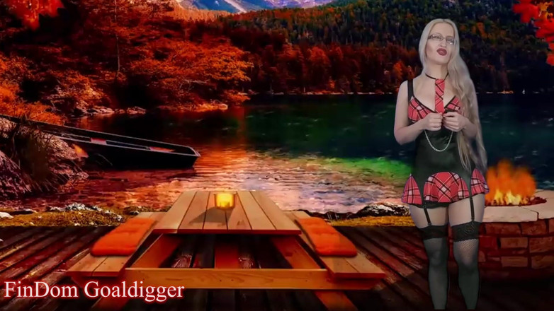 FinDom Goaldigger: บทเรียนแตกในกรงควย