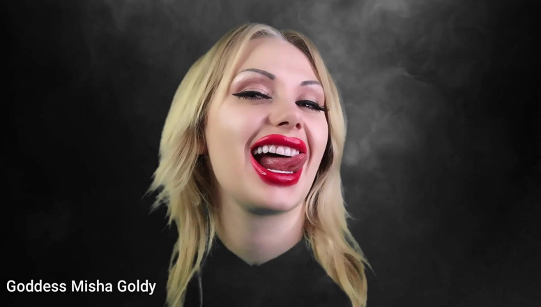 Goddess Misha Goldy: Supera la prova JOI per servire la Dea!