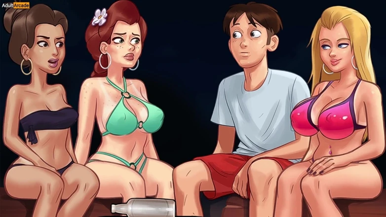 Lewdarcade porn video – Monsters in the Sun Sex Game Play [part 04] Porn Game Play, Nude