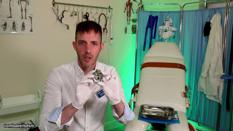 TomBakerBDSM: The Doctor Thinks Chastity Is the Only Option (4k)