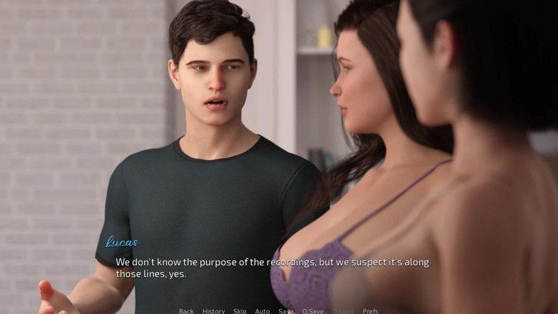 3D Cartoon Porn: Grandir les choses 8 - des filles trouvent la caméra et Sarah...