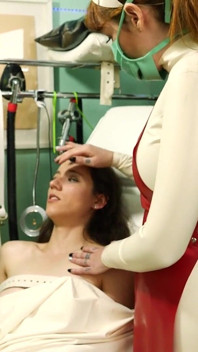 Nurse Roxy and Her Medical Examination Machine