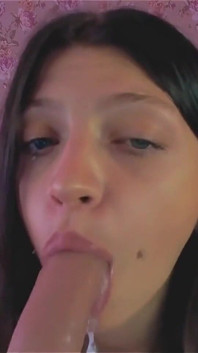 Sloppy Blowjob with Ahegao and Saliva Is What You Need Right Now!