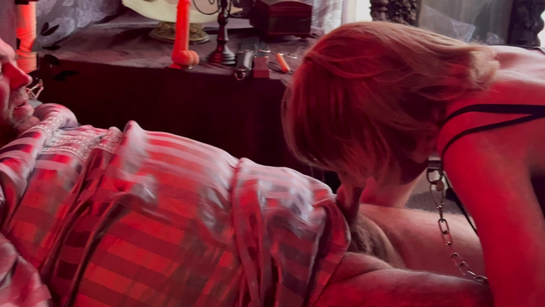 Aaexperinces trans: Parte 2 - Lanista Bear apresenta nossa nova empregada Jayne e testa...