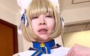 Tsuki Miko: Re:zero ferris sissy cat, секс у позі наїзниці