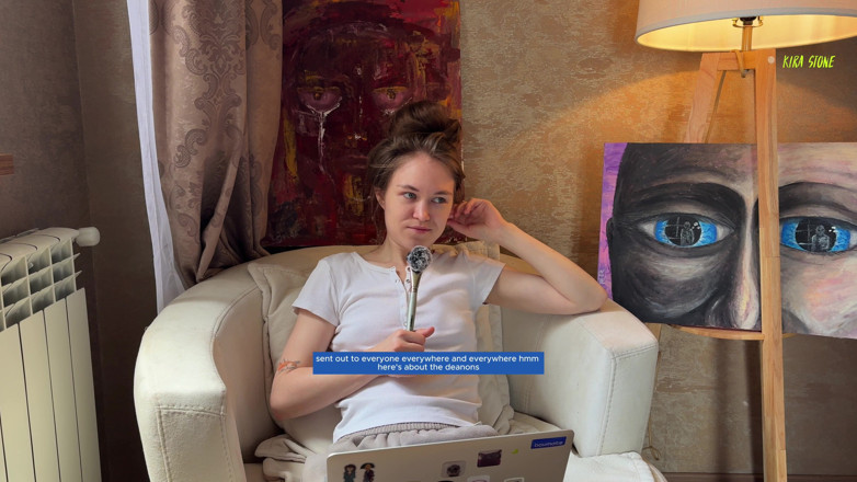 Kira Stone: Zbaven análního panenství. Jak? Kdy? Jak se cítíš? Okurka do...