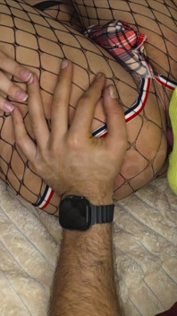 Fishnet Twink Long Session Deep Kissing & Raw Fuck