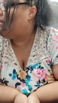 Flashing My Tits at the Library!