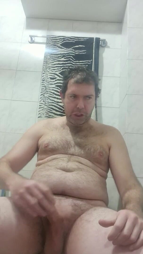 Mirko2589: Big Cock in Bathroom