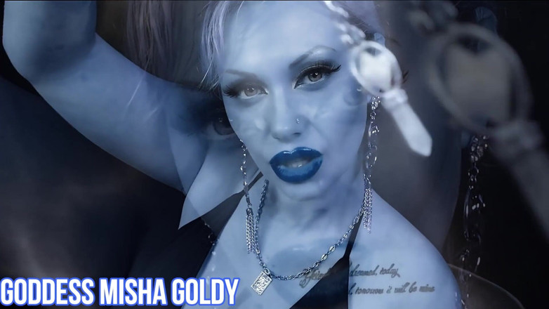Goddess Misha Goldy: Mesmerize eye contact! It's so easy to manipulate you and...